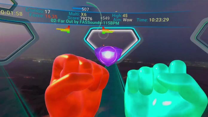 Hitstream le meilleur jeu de fitness en vr