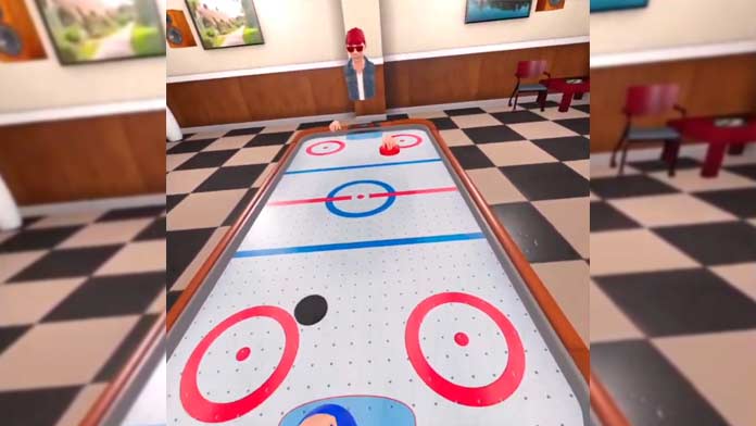 Air Hockey arcade vr