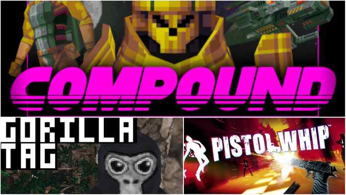 L’ACTU VR – GORILLA TAG arrive sur le Meta store, COMPOUND bientôt sur l’Applab, PISTOL WHIP Mise à jour importante