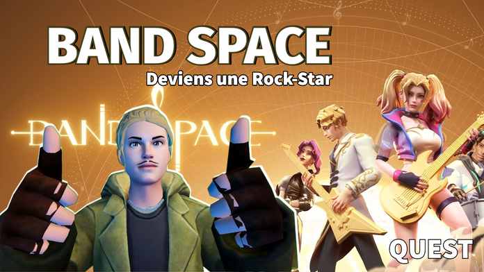 BAND SPACE – JOUEZ DE PLUSIEURS INSTRUMENTS DE MUSIQUE ET FAITES DES CONCERTS ENTRE AMIS