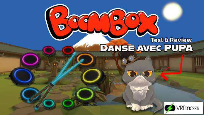 BOOMBOX – TAMBOURINEZ AU RYTHME DE LA MUSIQUE AVEC PUPA LE CHAT